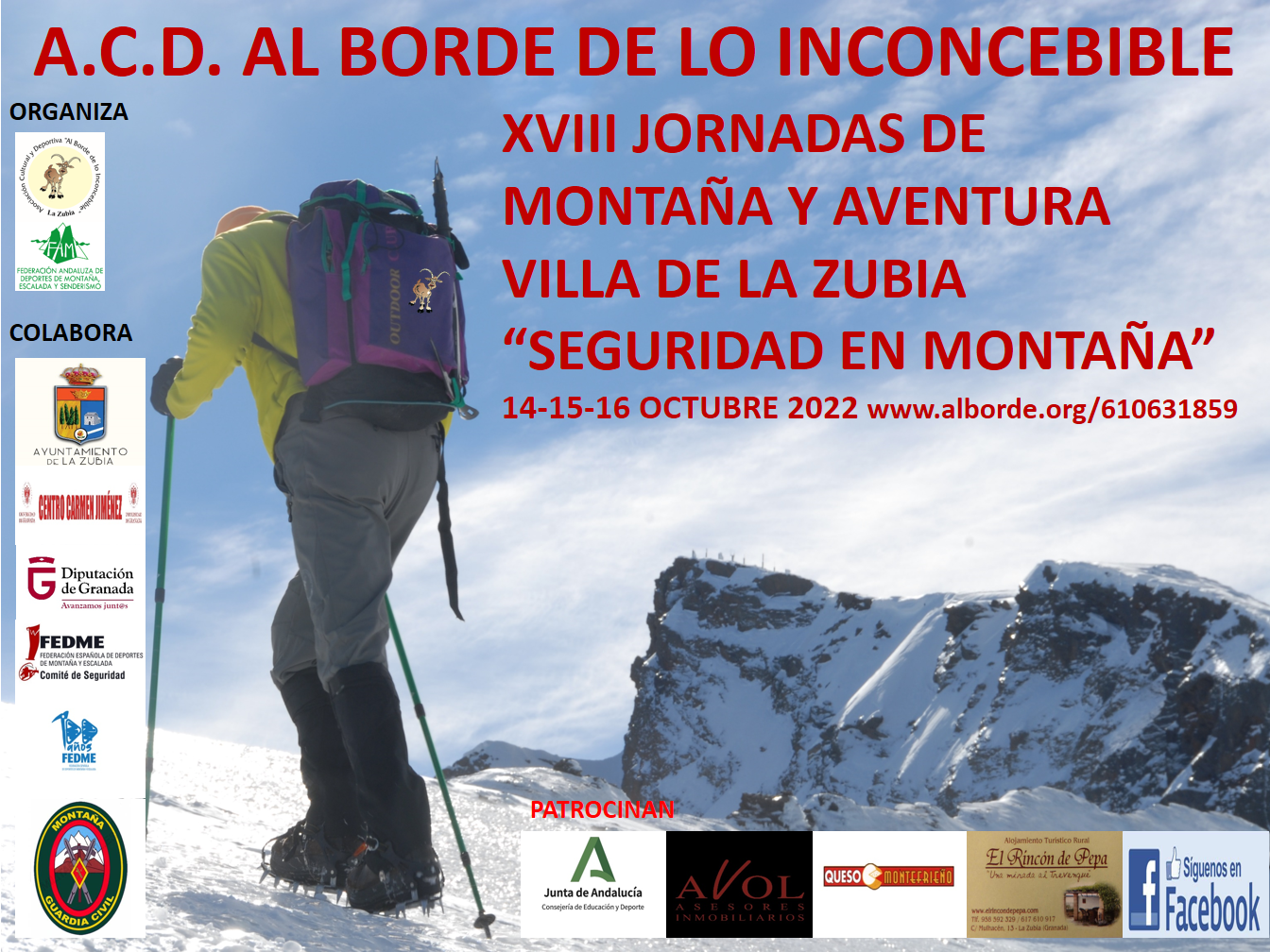 XVIII Jornadas de montaña y aventura 2022